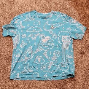 Blue Graphic T-Shirt